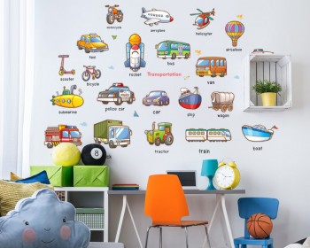 Various Vehicles - Cars, Truck, Airplane, Van, Submarine,Boat